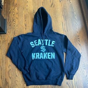 Fanatics Seattle Kraken Navy Hoodie